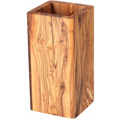 ČistéDřevo Stojan na příbory z olivového dřeva – Zboží Mobilmania