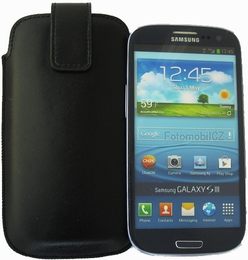 Pouzdro OZBO Cora Samsung i9300 Galaxy S3, S3 Neo černé