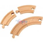 Bigjigs Krátká kruhová kolej vláčkodráhy 10 cm – Zboží Dáma Bigjigs Krátká kruhová kolej vláčkodráhy 10 cm – Zboží Dáma