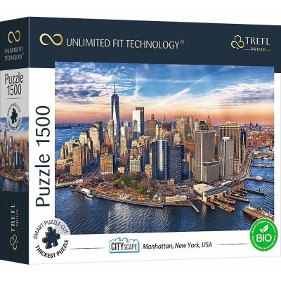 Trefl Prime 1500 UFT Manhattan New York USA – Zboží Mobilmania