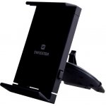 Držák do auta SWISSTEN T1-CD1 pro Apple iPhone / iPad - do CD mechaniky - univerzální - černý – Zboží Mobilmania