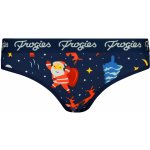 Frogies Dámske kalhotky New year Christmas - Frogies modrá | krémová – Zboží Dáma