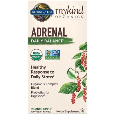 Garden of Life Mykind Organics Adrenal Daily Balance 120 tablet