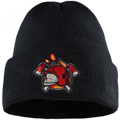 Bontis pletená čepice s výšivkou Hasiči Černá – Sleviste.cz