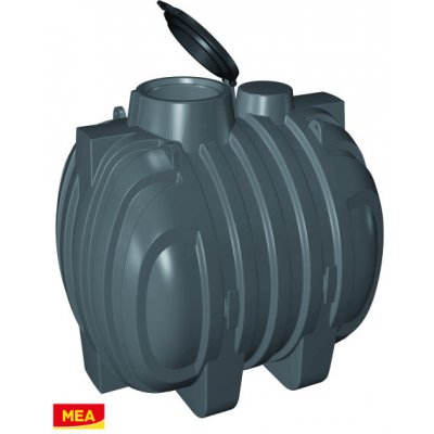 MEA nádrž podzemní Cisterna CI 3000 AG 3100 l šedá – Zboží Mobilmania