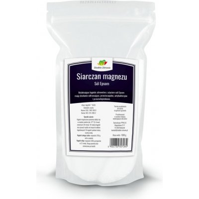 Słodkie Zdrowie Epsomská sůl síran hořečnatý 10 kg – Hledejceny.cz