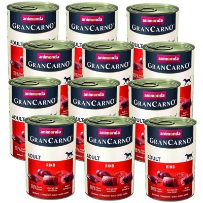 Animonda GranCarno Adult Beef 12 x 400 g – Hledejceny.cz