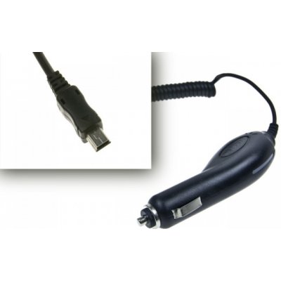 Nabíječka do auta miniUSB 1A pro HTC/ Sony Ericsson, Black – Hledejceny.cz