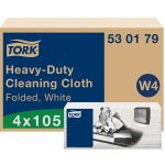 Tork Heavy-Duty W4, jednovrstvé, bílé, 105 ks 530179 – Zboží Dáma
