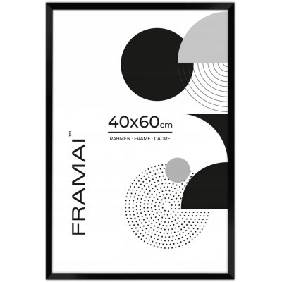 Rámeček na fotografie Luca černý 40x60 cm – Zboží Mobilmania