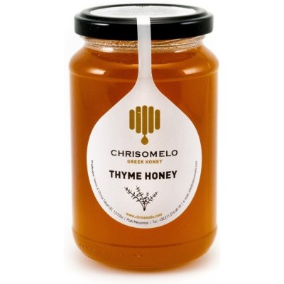 Chrisomelo Tymiánový med z Egejských ostrovů 480 g – Hledejceny.cz