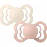 Bibs Supreme přírodní kaučuk 2ks ivory blush – Zboží Mobilmania