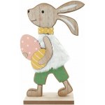 Velikonoční Zajíc dřevěný 11 x 22 x 5 cm k postavení – Hledejceny.cz