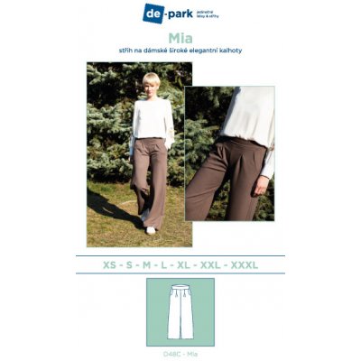 de-park Papírový střih - Mia vel.XS-XXXL – Zboží Dáma