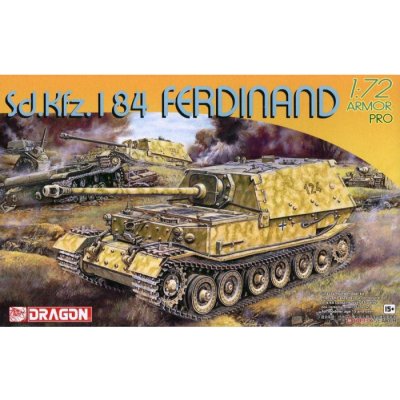 Models Dragon Sd.Kfz.184 FERDINAND 7344 1:72 – Zbozi.Blesk.cz