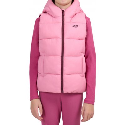 4F dětská vesta F370 Light Pink – Hledejceny.cz