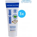 Emag Emmi-dent Nature s vápníkem 3 x 75 ml – Hledejceny.cz
