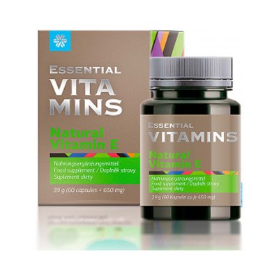 Siberian Health Essential Vitamins. Natural Vitamin E 60 kapslí – Hledejceny.cz