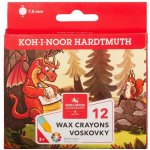 Koh-i-noor Pastelky voskové 12 barev 96192 – Sleviste.cz