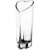 Váza Skleněná váza ve tvaru srdce Cupido 21 cm Muurla