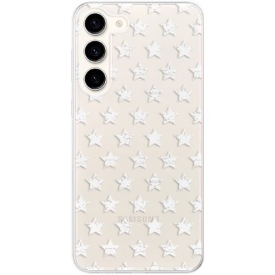 Pouzdro iSaprio - Stars Pattern - white - Samsung Galaxy S23+ 5G – Zboží Mobilmania