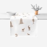 Goldea vánoční běhoun z pevné bavlny beskydy 20x120 cm – Zboží Dáma