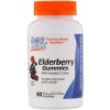 Vitamín a minerál Doctor's Best Elderberry Gummies s Vitamínem C Zinkem a Černý bez 60 gumových medvídků