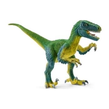 Schleich velociraptor s pohyblivou čelistí