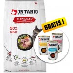 Ontario Cat Sterilised Lamb 6,5 kg – Hledejceny.cz