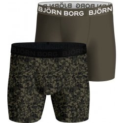 Björn Borg Performance Boxer 2P Zelený