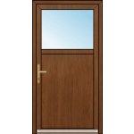 OknaDvereNaMiru.cz Vchodové plastové dveře SLOUPKOVÉ 1/3 sklo 60 x 150 cm – Zboží Mobilmania