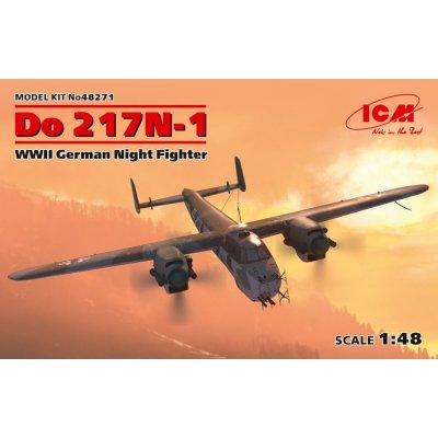 ICM Dornier Do 217N 1 German Night Fighter WWII 4x camo 48271 1:48