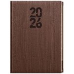 Ctirad Wood A5 Denní 2026 hnědá – Hledejceny.cz