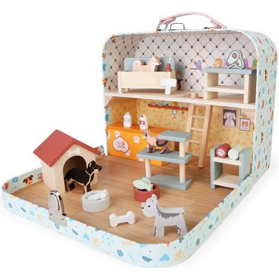 2Kids Toys Domeček pro panenky V kufříku, Pro mazlíčky – Hledejceny.cz