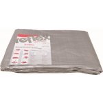 Magg 600355 plachta krycí s kovovými oky 2 x 3 m 100 g/m² stříbrná – Hledejceny.cz