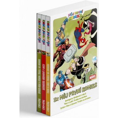 Speciální balíček: 3x Můj první komiks (Thor a Loki, Spider-man a Venom, Avengers) – Sleviste.cz