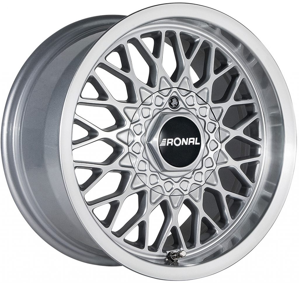 Ronal LS 7,5x15 4x100 ET25 silver polished