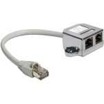Delock 65177 RJ45 0,15m šedý – Zboží Živě