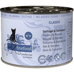 Catz Finefood No.17 drůbež a krevety 200 g