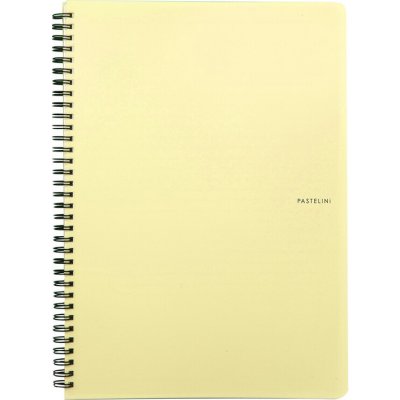 Karton P+P Twin wire blok A5 PP PASTELINI žlutá – Zboží Živě