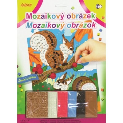 ArtLover mozaikový obrázek Papoušek 20 x 29 cm – Zbozi.Blesk.cz