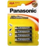 Panasonic Alkaline Power AAA 4ks LR03APB/4BP – Zboží Živě