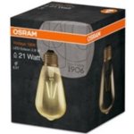 Osram LED žárovka RF CL FILGD E27 2,8W 21W teplá bílá 2400K – Sleviste.cz