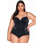 Ava Lingerie Jednodílné plavky SKJ-63 černá – Zboží Mobilmania