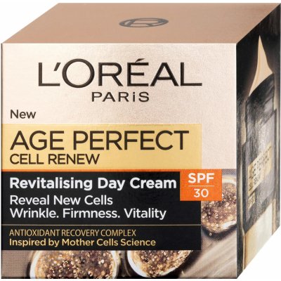 L'Oréal Age Perfect Cell Renew day cream with SPF30 50 ml – Hledejceny.cz