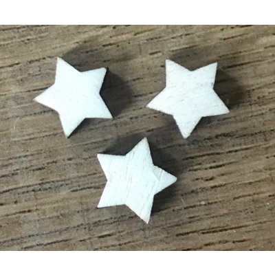 Mini dřevěná hvězdička 6 mm – Hledejceny.cz