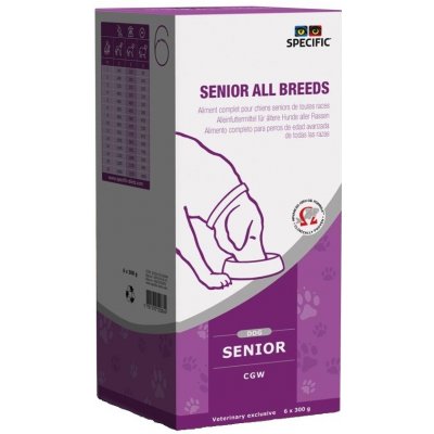 Specific CGW Senior All Breeds 6 x 300 g – Zboží Mobilmania