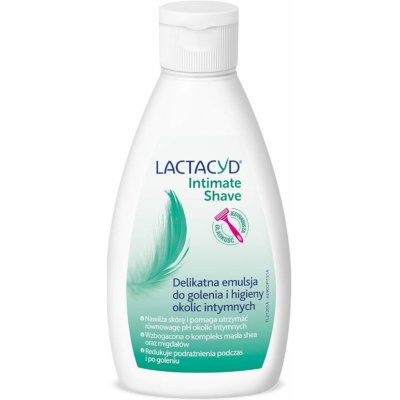 Lactacyd Intimate Shave Delikátní emulze na holení a pro intimní péči 200 ml – Hledejceny.cz