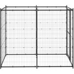 vidaXL Venkovní psí kotec pozinkovaná ocel 110 x 220 x 180 cm – Zboží Dáma vidaXL Venkovní psí kotec pozinkovaná ocel 110 x 220 x 180 cm – Zboží Dáma