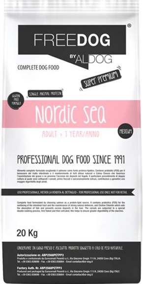 Freedog With Nodic Sea Medium 20 kg